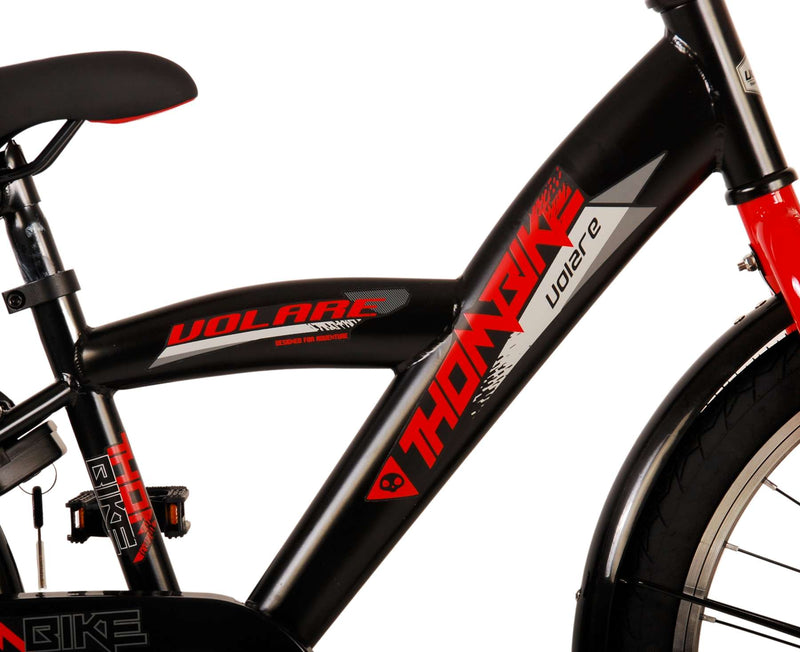 Load image into Gallery viewer, Volare Thombike Kinderfiets - Jongens - 20 inch - Zwart Rood

