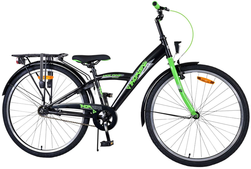 Load image into Gallery viewer, Volare Thombike Kinderfiets - Jongens - 26 inch - Zwart Groen
