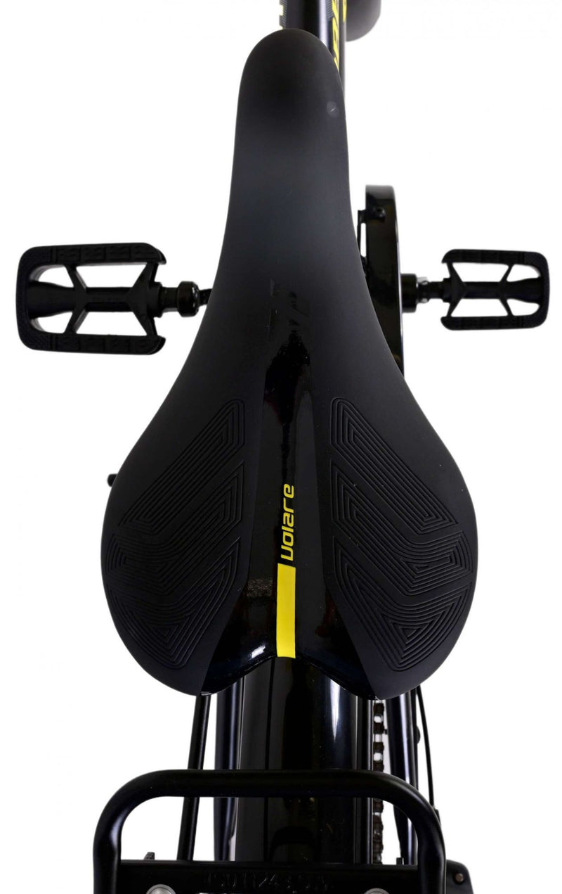 Load image into Gallery viewer, Volare Thombike Kinderfiets Jongens 26 inch Zwart Geel3 versnellingen
