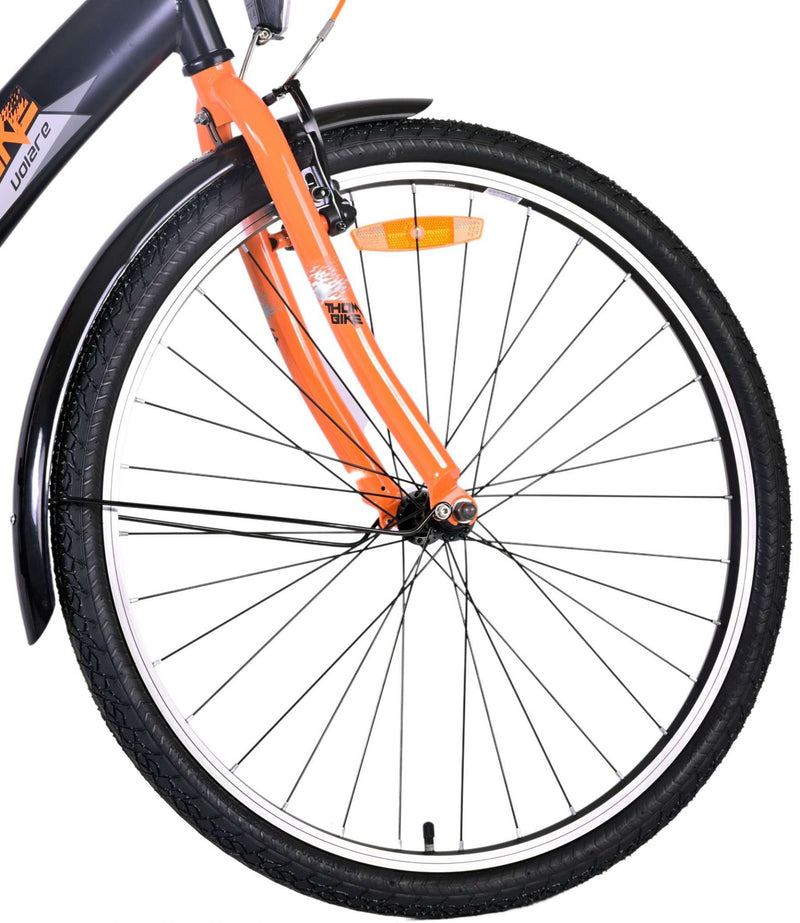 Load image into Gallery viewer, Volare Thombike Kinderfiets Jongens 26 inch Zwart Oranje
