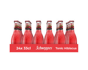Schweppes premium tonic hibiscus (24x 20cl)