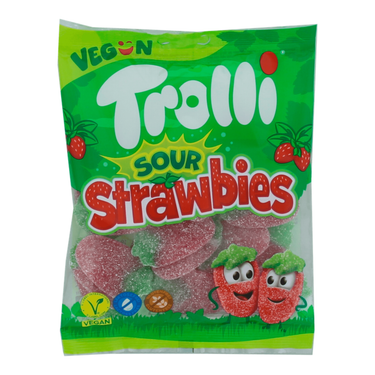 Trolli sour strawbies (1 kg)