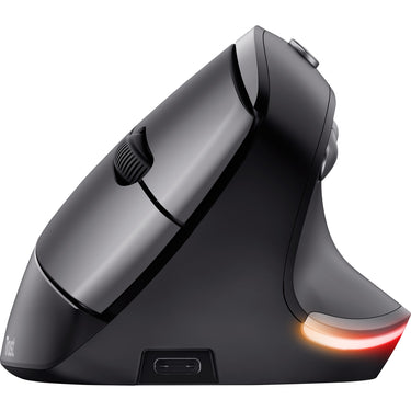 Trust Trust Bayo Draadloze, oplaadbare, ergonomische muis