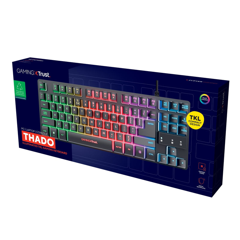 Load image into Gallery viewer, Trust gxt 833 thado tkl gamingtoetsenbord
