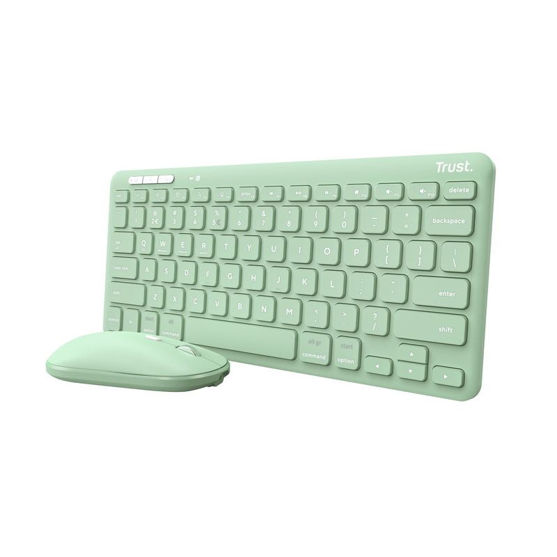 Load image into Gallery viewer, Trust Lyra Multi-Device Wireless Keyboard Mouse
