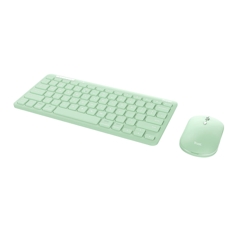 Load image into Gallery viewer, Trust Lyra Multi-Device Wireless Keyboard Mouse

