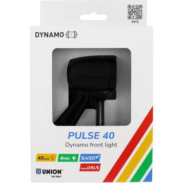 Union naafdynamo koplamp 40 lux auto pulse 40
