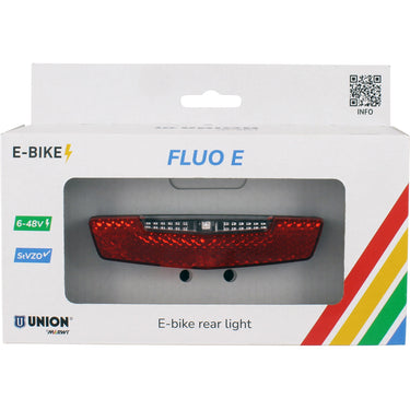 Qibbel union achterlicht fluo e e-bike 6-48v