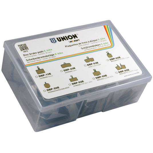 Union schijfremblokset dbp-65e e-bike organisch kevlar (25pr)