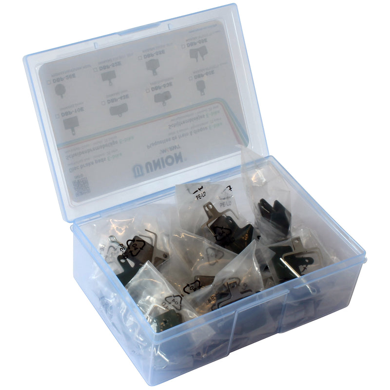 Load image into Gallery viewer, Union schijfremblokset dbp-65e e-bike organisch kevlar (25pr)
