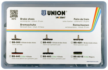 Marwi union velgremblokset bs-460 v-brake 75mm (25pr)