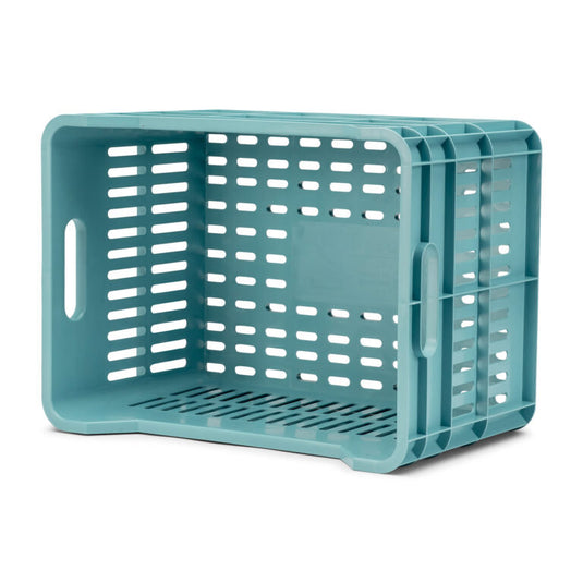 Urbanproof krat click 30l rpet lichtblauw