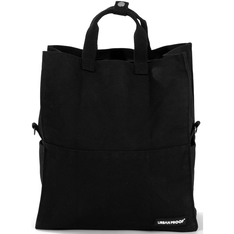 Load image into Gallery viewer, Urbanproof draagtas city tote recycled 22l zwart
