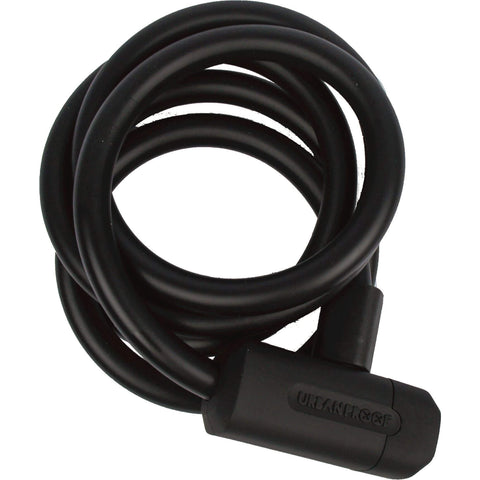 UrbanProof spiral cable lock 12mm x 150cm black