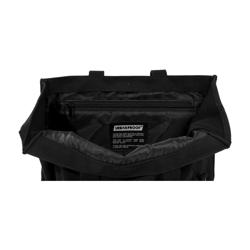 Load image into Gallery viewer, Urbanproof draagtas city tote recycled 22l zwart

