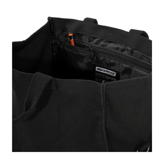 Urbanproof draagtas city tote recycled 22l zwart