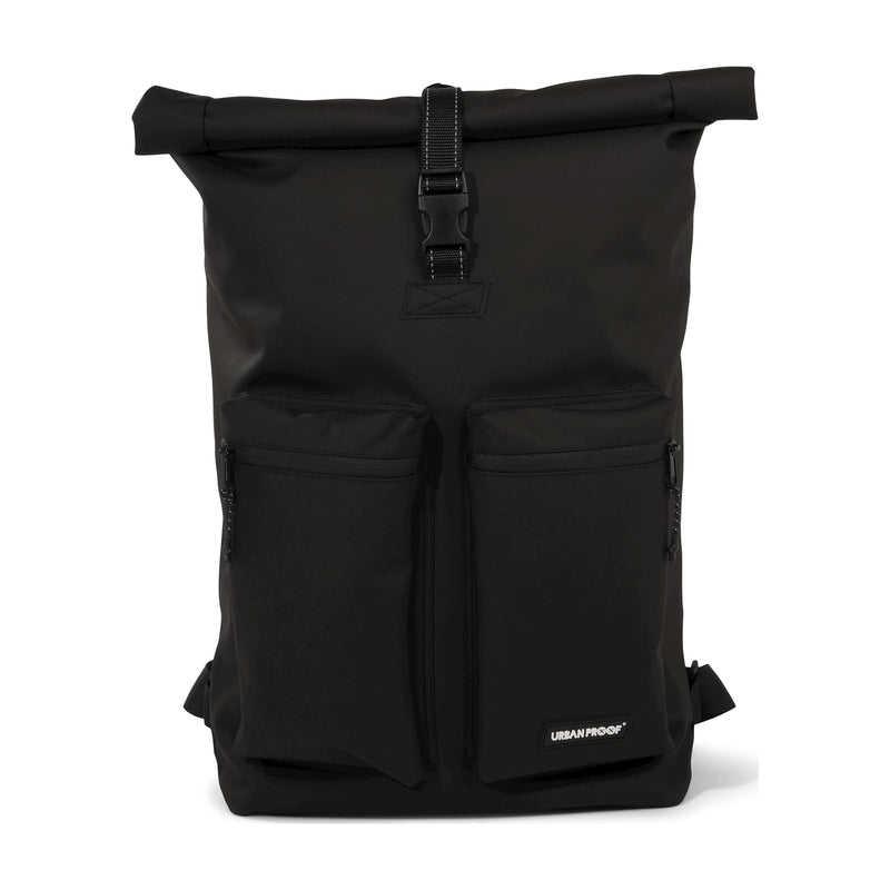 Load image into Gallery viewer, Urbanproof fietstas rolltop up recycle 20l zwart
