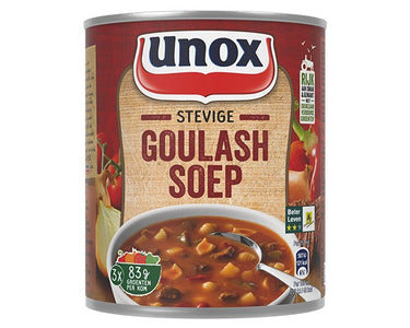 Unox stevige goulashsoep blik (6x 0,8 liter)