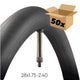Vredestein binnenband 47 62-622 blitz dunlop (wp40)