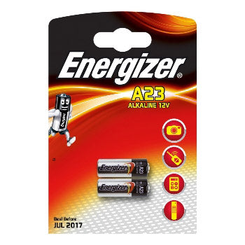 Energizer alkaline 12v a23 blister 2 stuks