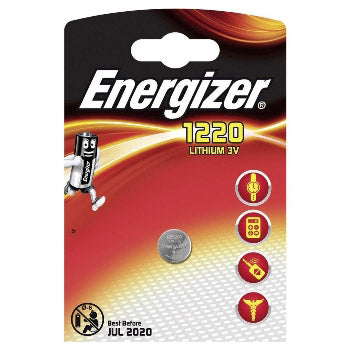 Energizer lithium 3v cr1220 blister 1 stuk