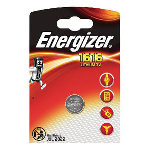 Energizer lithium 3v cr1616 blister 1 stuk