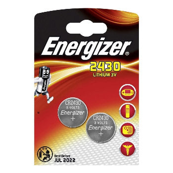 Energizer Button Cell Cr2430 | Lithium | 3V | 290mAh