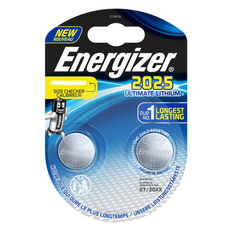 Energizer Button Cell Cr2025 | Lithium | 3V | 170mAh