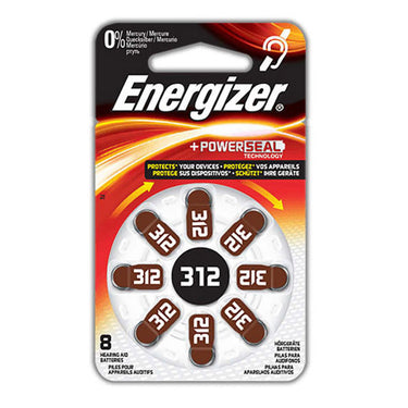 Energizer pr41 312 gehoort. batt. 1,4v blister 8 stuks