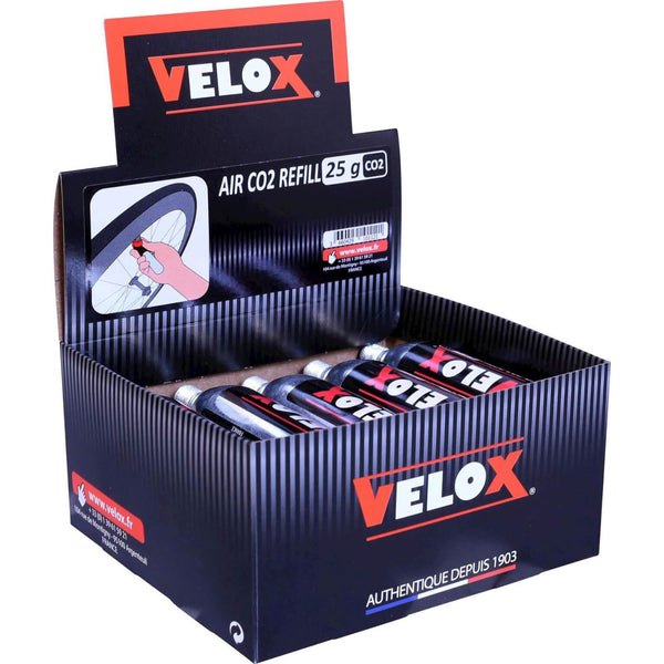 CO² cartridge Velox with thread 25 grams