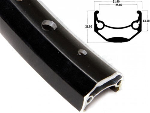 Ryde velg 26 inch 559 andra 40 zwart 36