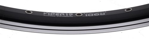 Rodi velg viper 19 28 622x19 36-gaats 14g frans ventiel - zwart cnc