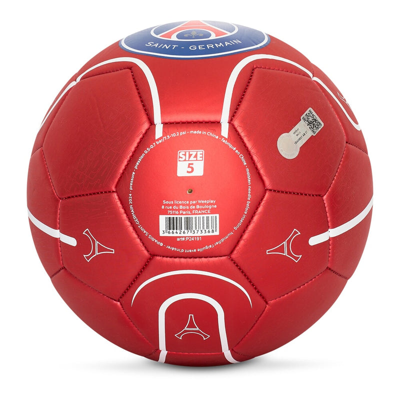 Load image into Gallery viewer, Paris saint-germain voetbal metallic rood maat 5 (p24191)

