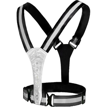 Vwp reflecterend sportvest usb oplaadbaar led one size antra.