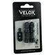 Velox tubeless ventiel 44mm av aluminium (2st)