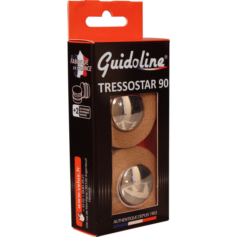 Load image into Gallery viewer, Velox stuurtape tressostar 90 katoen beige (2st)
