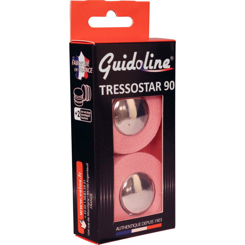 Velox stuurtape tressostar 90 lichtroze (2st)