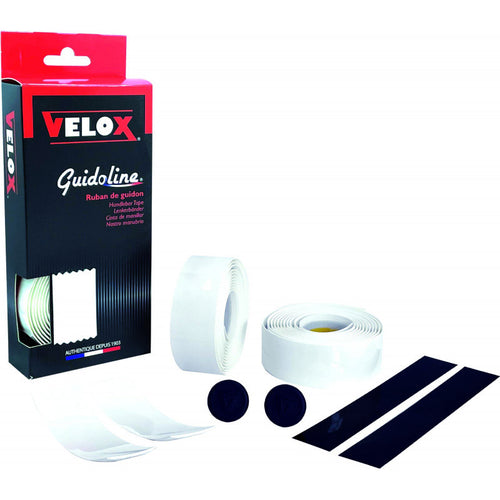 Velox stuurtape gloss classic wit (2st)