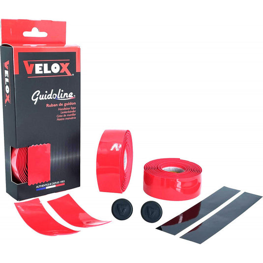 Velox stuurtape gloss classic rood (2st)