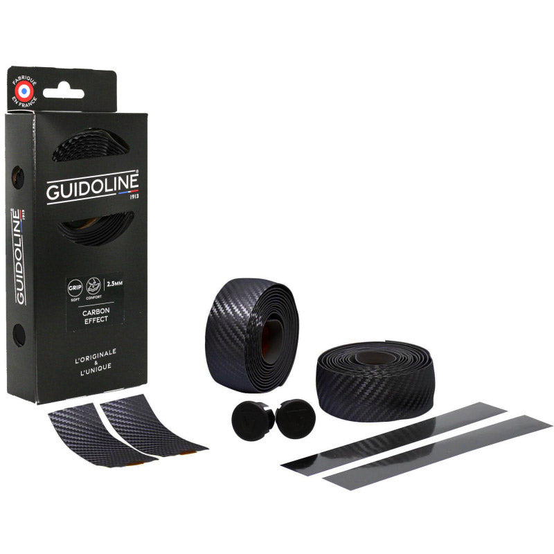 Velox guidoline handlebar tape carbon look ø2.5x3.0mm 175cm black