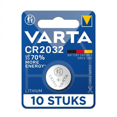 Varta knoopcel cr2032 3v (p10)
