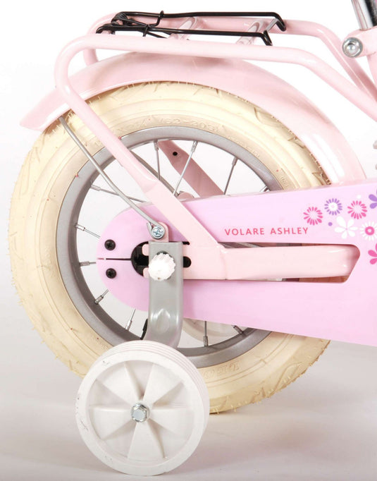 Volare Ashley Kinderfiets Meisjes 12 inch Roze 95% afgemonteerd