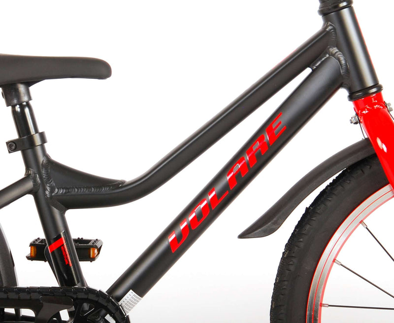 Load image into Gallery viewer, Volare Blaster Kinderfiets Jongens 18 inch Zwart Rood Prime Collection

