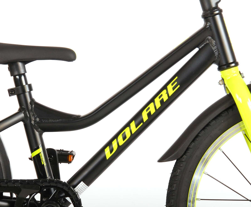 Load image into Gallery viewer, Volare Blaster Kinderfiets Jongens 18 inch Zwart Geel Groen Prime Collection
