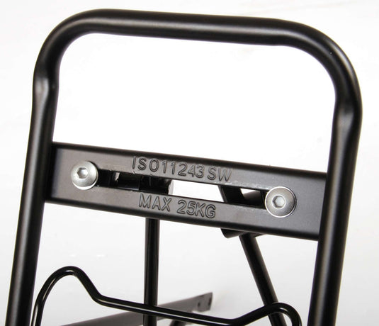 Volare bagagedrager voor 24 inch fiets - zwart