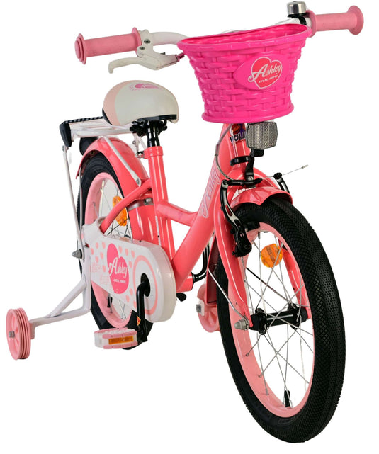 Volare ashley kinderfiets - meisjes - 16 inch - roze rood