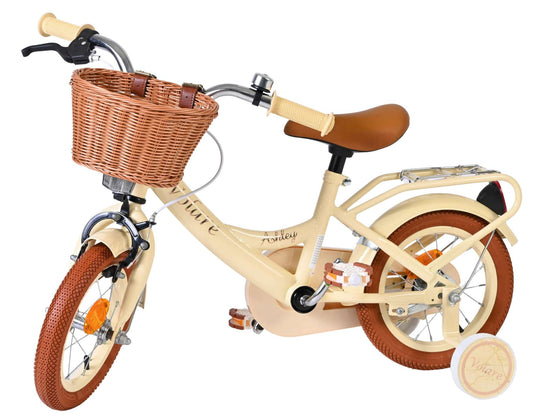 Ch. h. kubbinga b.v. volare ashley kinderfiets 12 meisjes crème