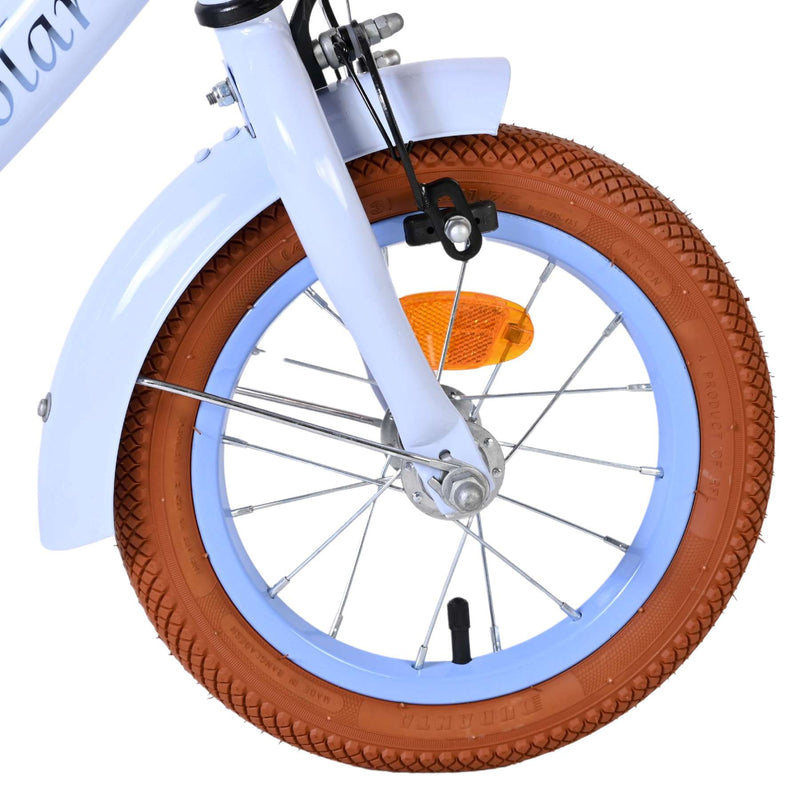 Afbeelding laden in galerijviewer, Volare ashley kinderfiets - meisjes - 12 inch - pastel blauw - twee handremmen
