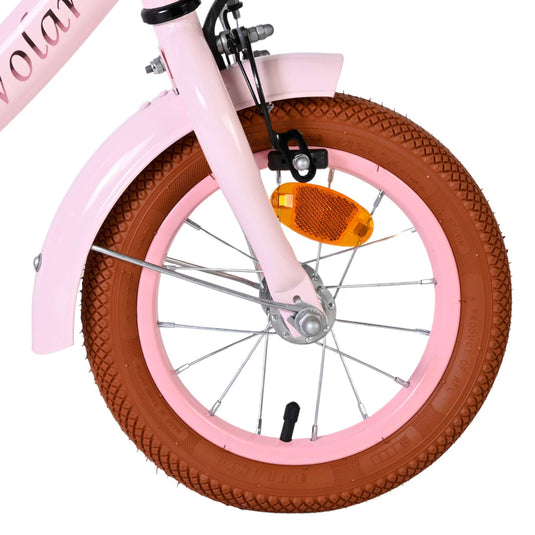 Volare ashley kinderfiets - meisjes - 12 inch - roze