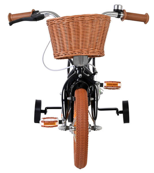 Volare ashley kinderfiets - meisjes - 12 inch - zwart
